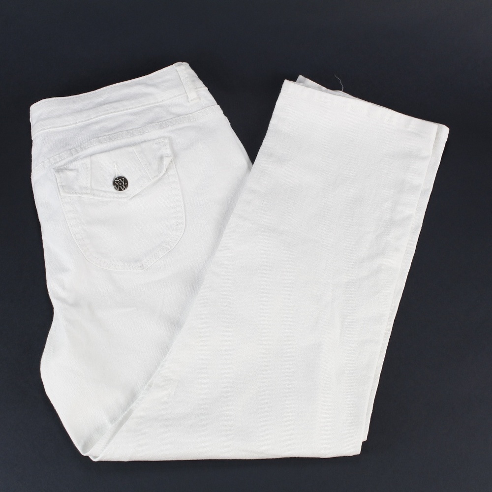 Simply Vera Wang Womens Jean Capri's Size 14